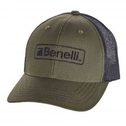 Benelli Ripstop Logo Hat, OD Green